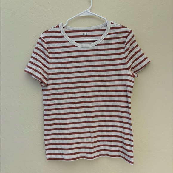 Gap Striped Rib Tee - Picture 1 of 4